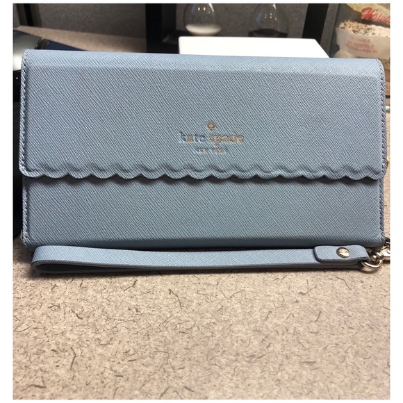 Used Kate ♠️Spade Wristlet for iPhone 8plus&7plus - Picture 1 of 8